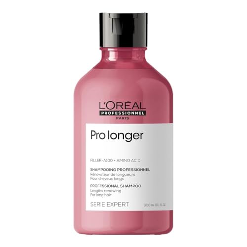 L'Oreal Professionnel | Shampoo, With Filler-A100 And Amino Acid for Long Hair With Thin Ends, Serie Expert Pro Longer, 300 ml