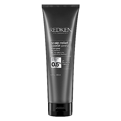 REDKEN Dandruff Control Shampoo, Lavender Oil, Soothes Itchy & Flaky Skin, Scalp Relief, 250 ml