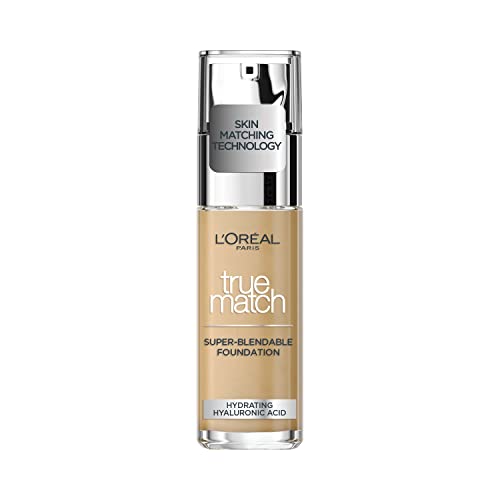L'Oreal Paris Foundation True Match Liquid Foundation 4N with Hyaluronic Acid & SPF 16 30 ml