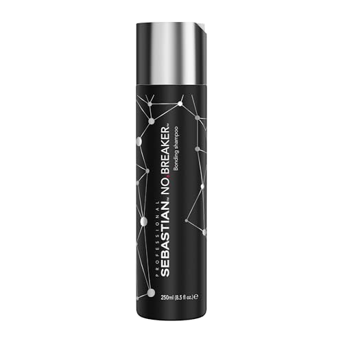 Sebastian Professional No.Breaker Bonding Shampoo | Strengthens Damaged Hair | Intense Conditioning | For Soft, Bouncy Hair | 250ml