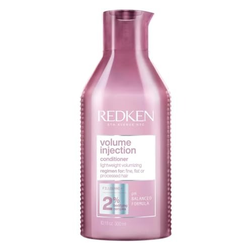 REDKEN Conditioner, For Flat/Fine Hair, Adds Lift & Volume, Volume Injection, 300 ml