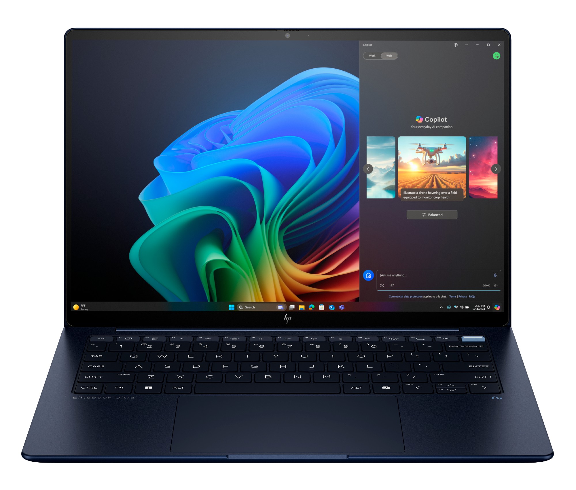 HP EliteBook X G1i U7-258V 32GB/1TBDSSD 14 OLED Touch W11P 1YR