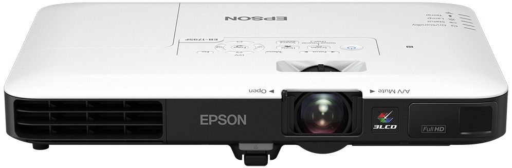 EPSON EB-1795F LCD Projector - 1080p - HDTV - 16:9 - Front, Ceiling - 214 W - 4000 Hour Normal Mode