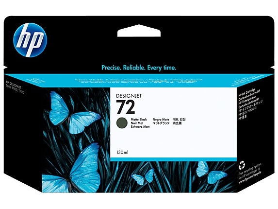 HP 72 - matte black - original - ink cartridge