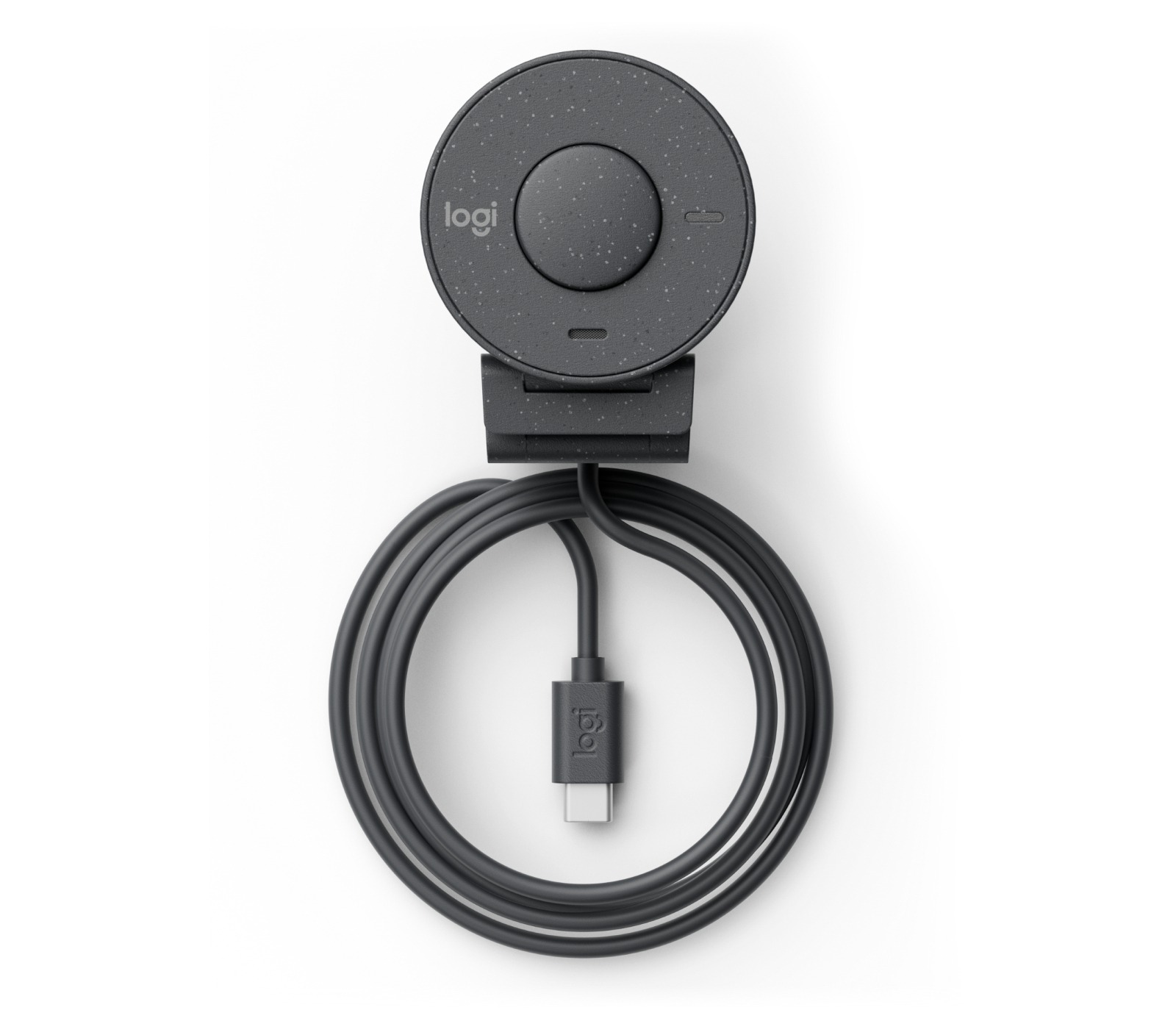 Logitech BRIO 305 1080p 2MP Webcam, USB-C, Light Correction, Privacy Shutter, Noise-Reducing Mic, Graphite