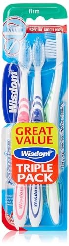 Wisdom Regular Fresh Plus Firm Toothbrushes